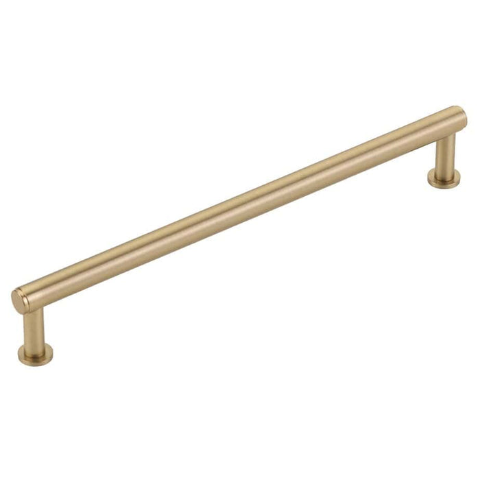 Schaub Pub House 8" Smooth Pull 5108SSB - Satin Brass